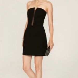 Dress the Population Black Strapless Dress